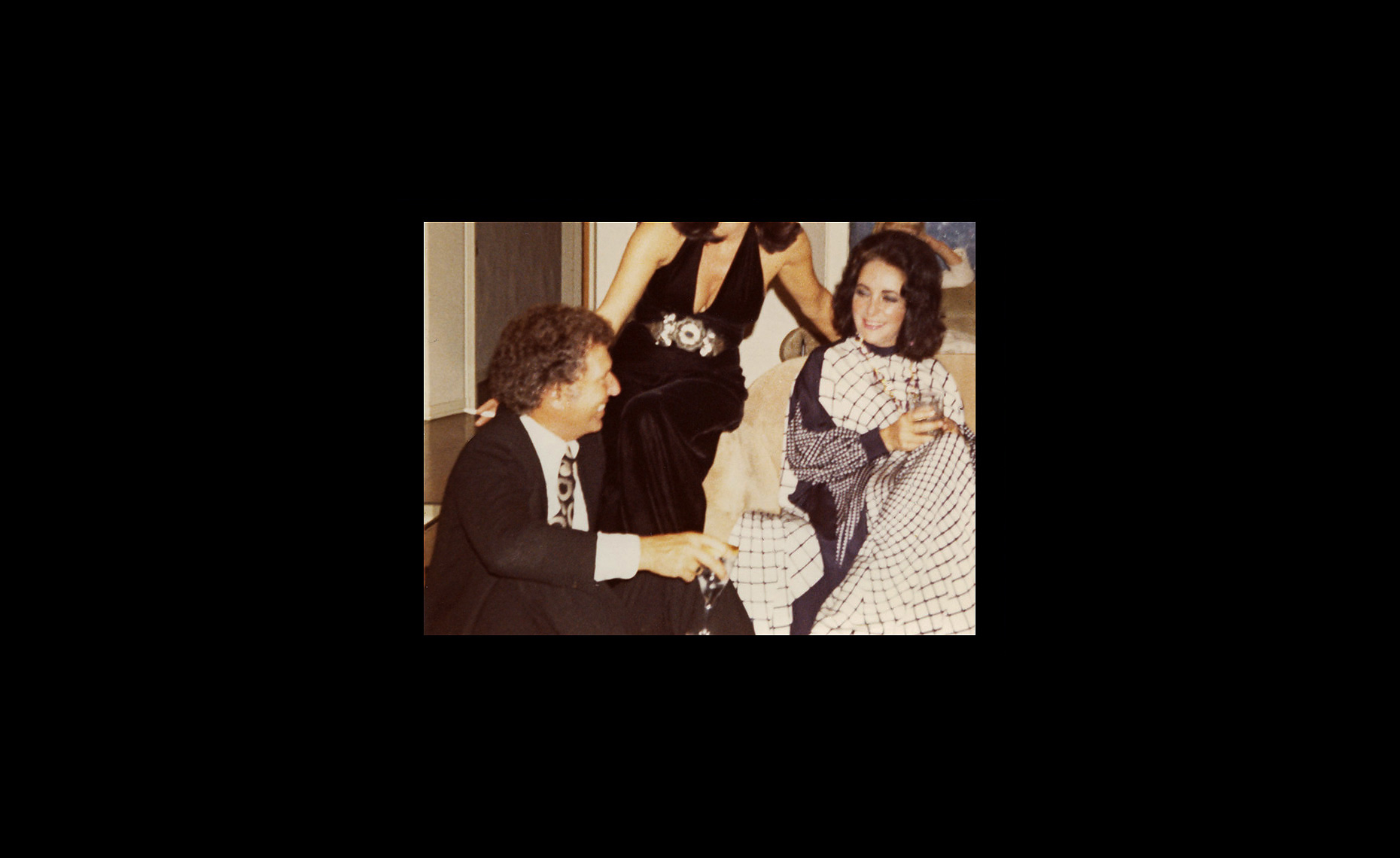 Arthur Erickson with Elizabeth Taylor
